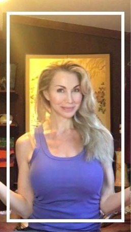 Juhl Khallen celebrating her transformation